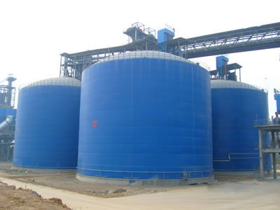 颍东水泥钢板库改造